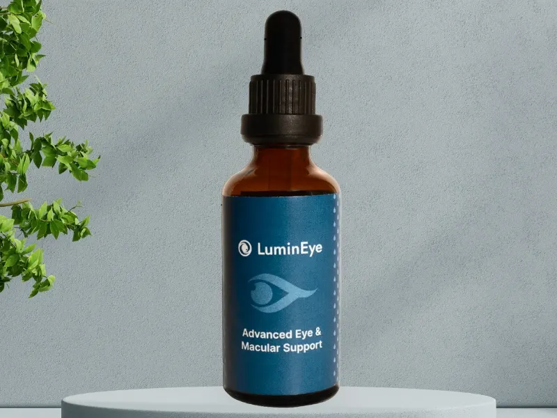 LuminEye™ liquid vision support formula for clarity and comfort